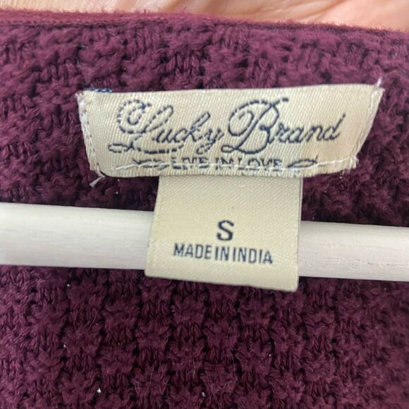 Lucky Brand Hooded Cardigan Sweater - Picture 6 of 6